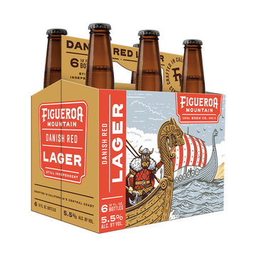 Figueroa Mountain Brew Co. Danish Red Lager Beer 6-Pack - ForWhiskeyLovers.com