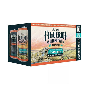 Figueroa Mountain Brew Co. Lizard's Mouth Imperial IPA Beer 6-Pack - ForWhiskeyLovers.com