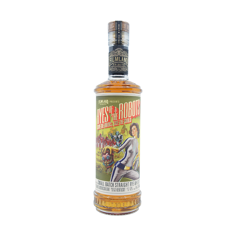 Filmland Spirits 'Ryes Of The Robots' Straight Rye Whiskey - ForWhiskeyLovers.com