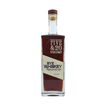 Five & 20 Sherry Finished Rye Whiskey 750mL - ForWhiskeyLovers.com
