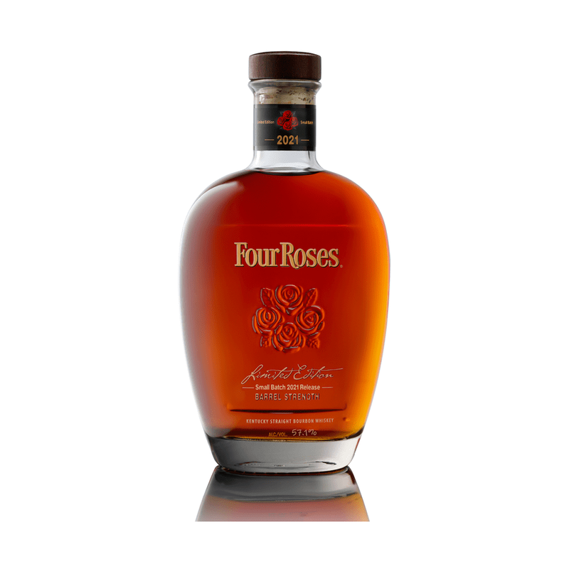 Four Roses Small Batch Barrel Strength Kentucky Straight Bourbon Whiskey 2021 Limited Edition - ForWhiskeyLovers.com
