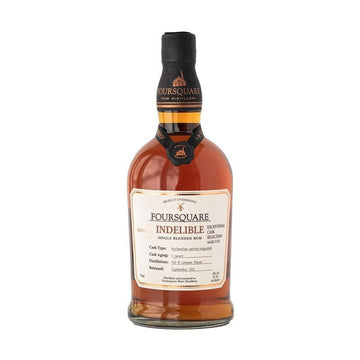 Foursquare Indelible Single Blended Rum - ForWhiskeyLovers.com