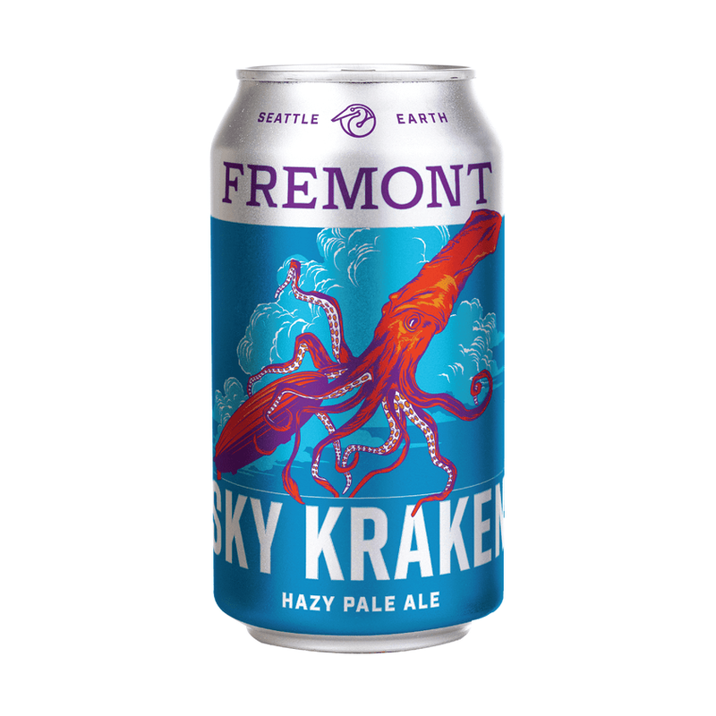 Fremont Brewing Co. 'Sky Kraken' Hazy Pale Ale Beer 6-Pack - ForWhiskeyLovers.com
