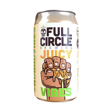 Full Circle Brewing Co. Juicy Vibes Hazy Pale Ale Beer 6-Pack - ForWhiskeyLovers.com