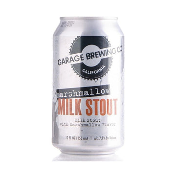 Garage Brewing Co. Marshmallow Milk Stout Beer 6-Pack - ForWhiskeyLovers.com