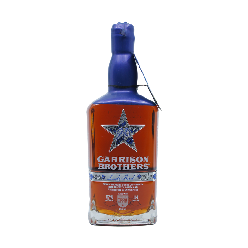 Garrison Brothers 'Lady Bird' Honey-Infused Cognac Cask Finish Texas Straight Bourbon Whiskey 2025 Edition - ForWhiskeyLovers.com