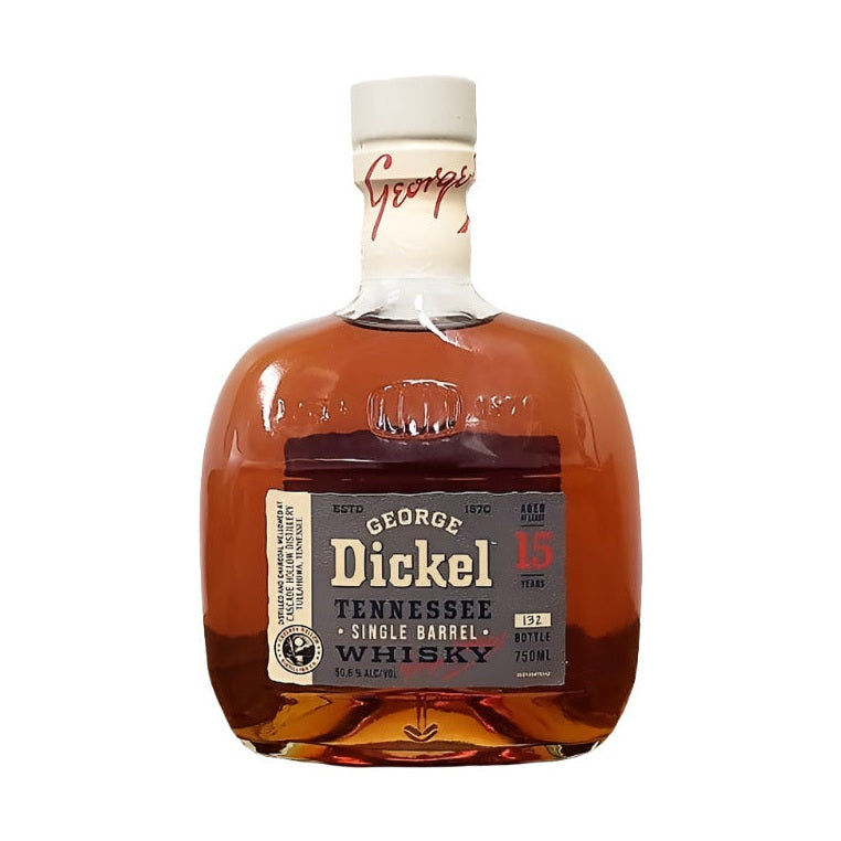 George Dickel 15 Year Old Single Barrel Bourbon LVS Edition 101.2 Proof - ForWhiskeyLovers.com