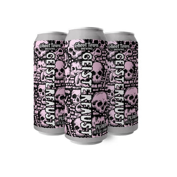 Ghost Town Brewing 'Geisterfaust' Pilsner Beer 4-Pack - ForWhiskeyLovers.com
