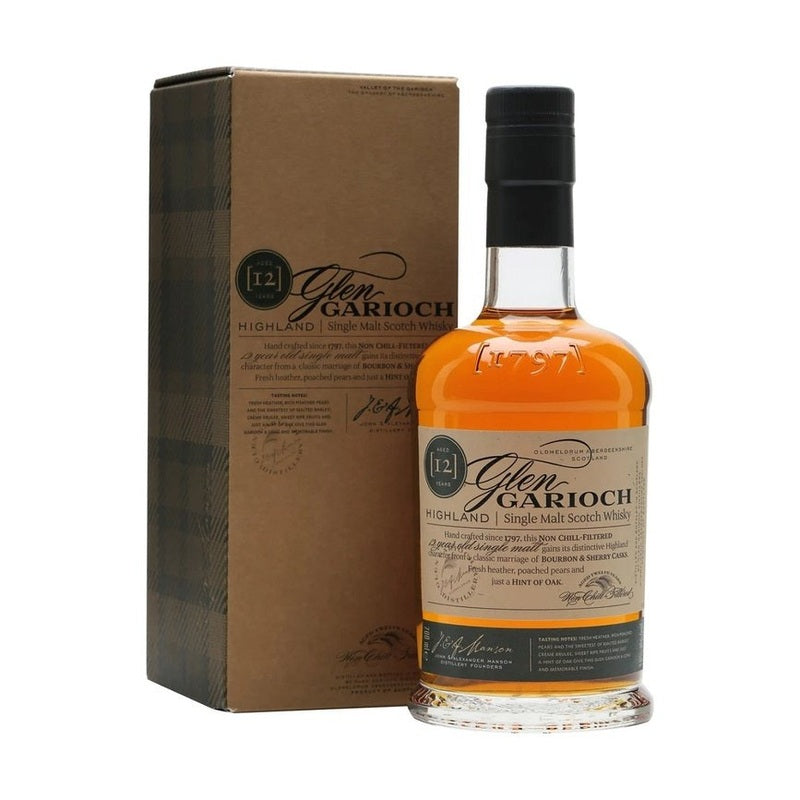 Glen Garioch 12 Year Old Highland Single Malt 750mL - ForWhiskeyLovers.com
