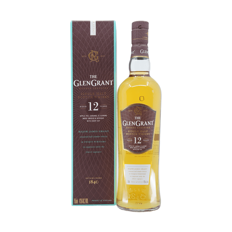 Glen Grant 12 Year Old Single Malt Scotch Whisky - ForWhiskeyLovers.com
