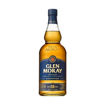 Glen Moray 18 Year Old Heritage Speyside Single Malt Scotch Whisky - ForWhiskeyLovers.com