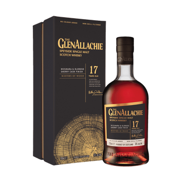 GlenAllachie Masters of Wood 17 Year Old Mizunara & Oloroso Cask Finish Single Malt Scotch Whisky Pre-Order - ForWhiskeyLovers.com