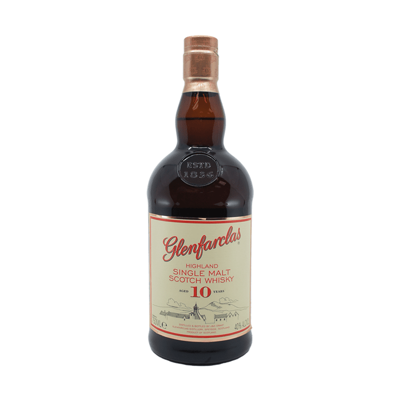Glenfarclas 10 Year Old Highland Single Malt 750mL - ForWhiskeyLovers.com
