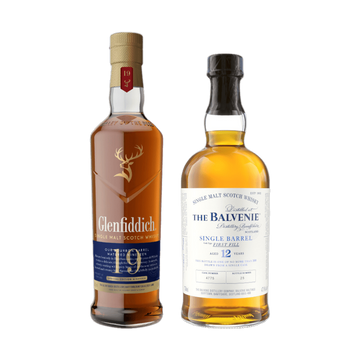 Glenfiddich 19 & Balvenie 12 Single Barrel Combo - ForWhiskeyLovers.com