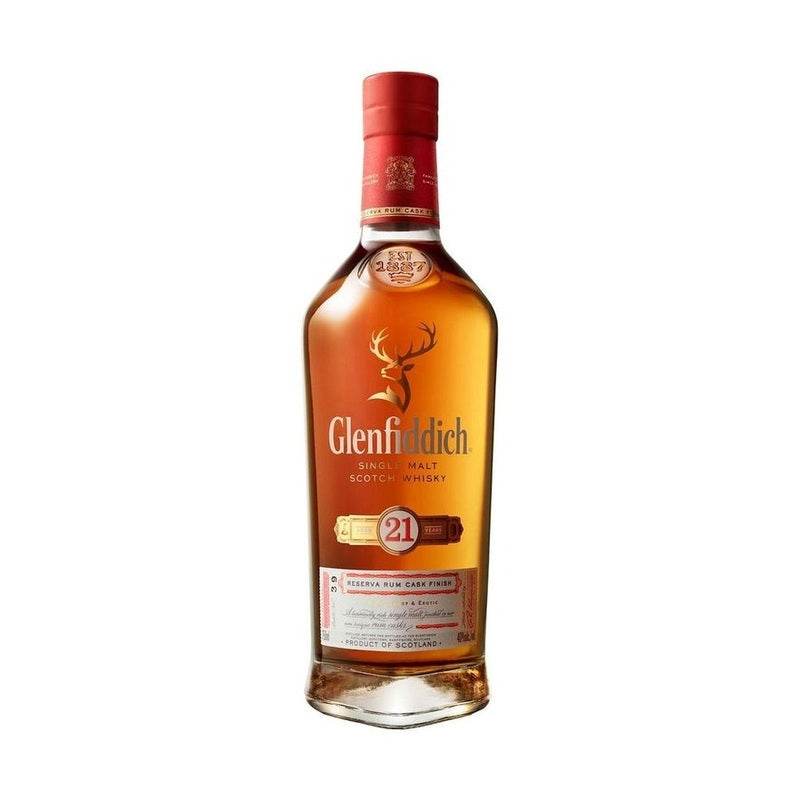 Glenfiddich Scotch Single Malt 21 Year Reserva Rum Cask Finish 750ml - ForWhiskeyLovers.com