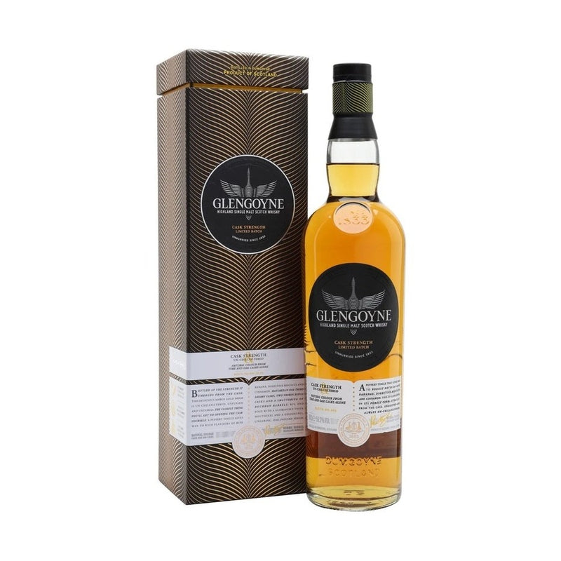 Glengoyne Cask Strength Single Malt Whisky 750ml - ForWhiskeyLovers.com