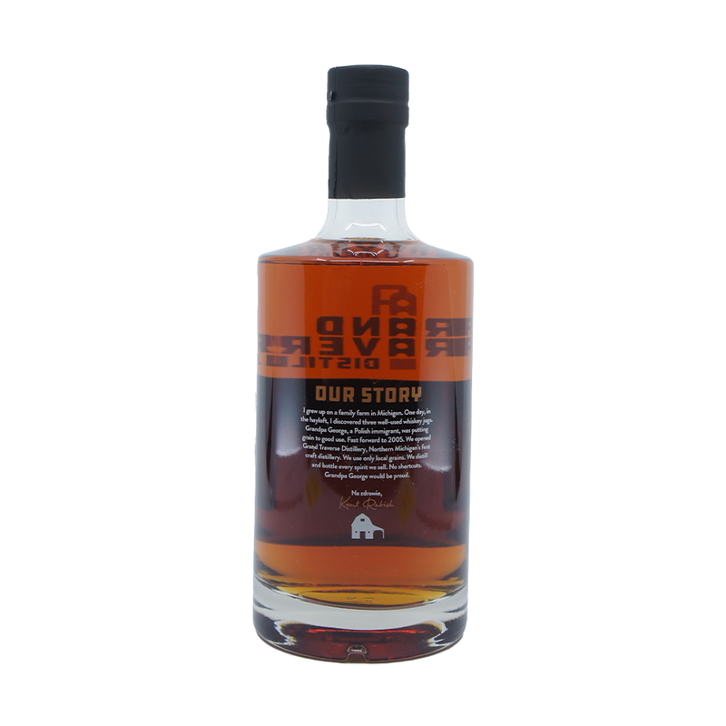 Grand Traverse Isles of Rye Bottled in Bond Whiskey 750mL - ForWhiskeyLovers.com