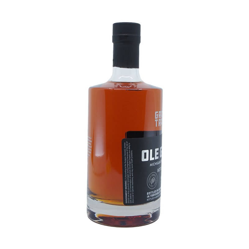Grand Traverse Ole George Bottled In Bond Michigan Straight Rye Whiskey - ForWhiskeyLovers.com