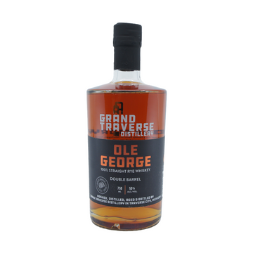 Grand Traverse Ole George Double Barrel Rye Whiskey 750mL - ForWhiskeyLovers.com