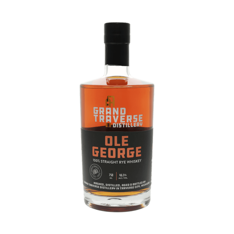Grand Traverse Solera Aged Ole George Rye Whiskey 750mL - ForWhiskeyLovers.com