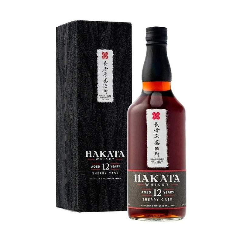 Hakata 12 Year Old Sherry Cask Japanese Whisky - ForWhiskeyLovers.com