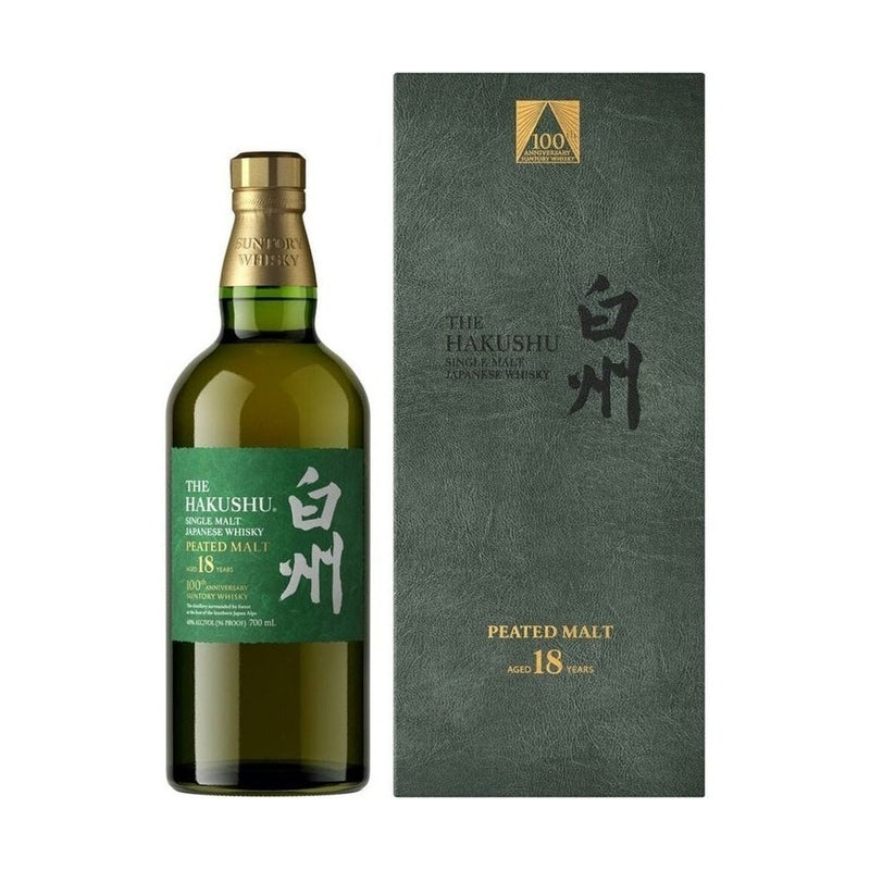 Hakushu 18 Year Old 100th Anniversary Peated Single Malt Whisky - ForWhiskeyLovers.com