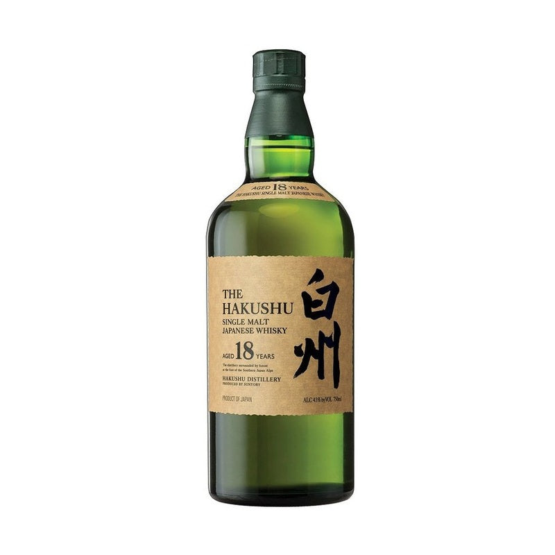 Hakushu 18 Year Old Single Malt Japanese Whisky - ForWhiskeyLovers.com
