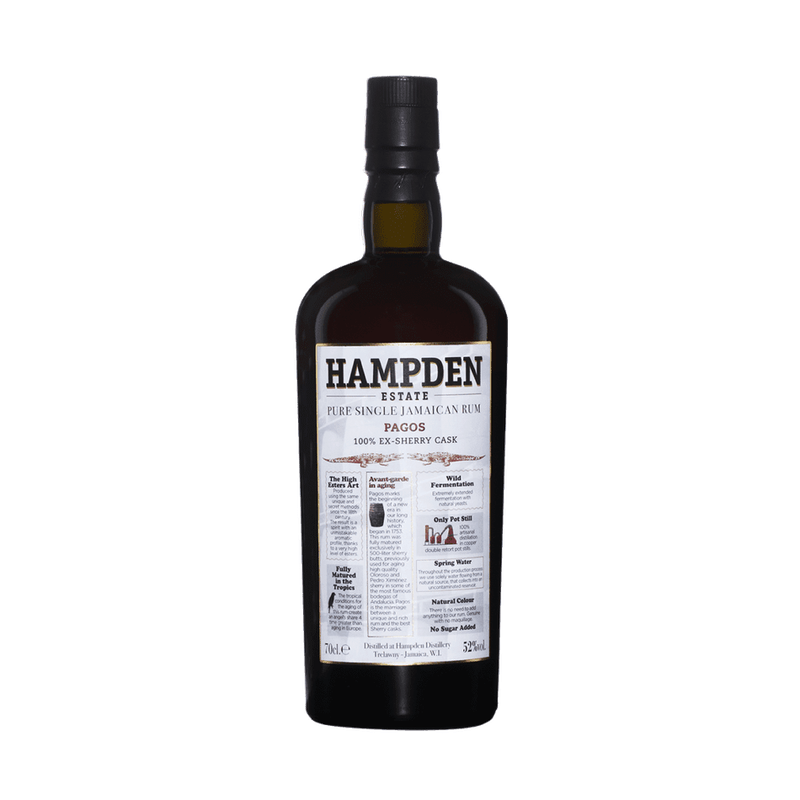 Hampden Estate 'Pagos' Sherry Cask Matured Rum - ForWhiskeyLovers.com