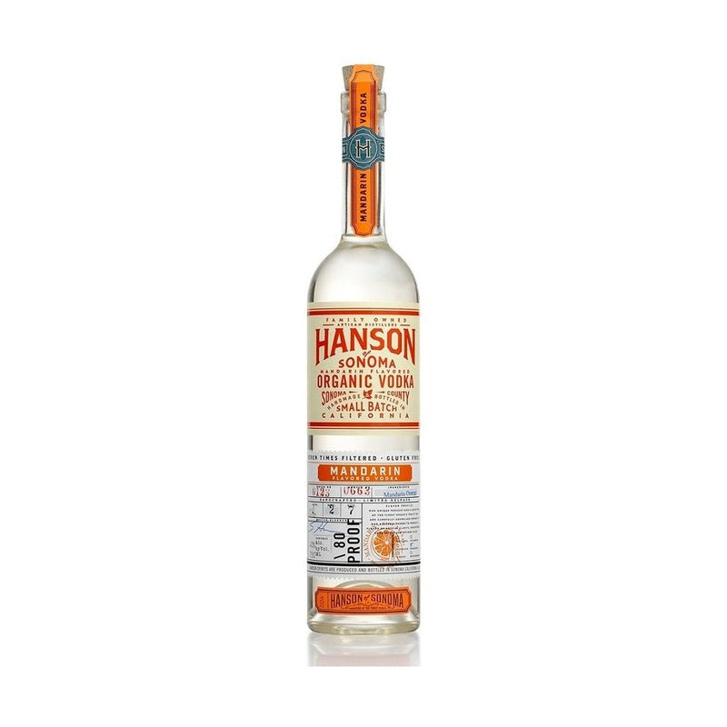 Hanson of Sonoma Organic Mandarin Flavored Vodka - ForWhiskeyLovers.com