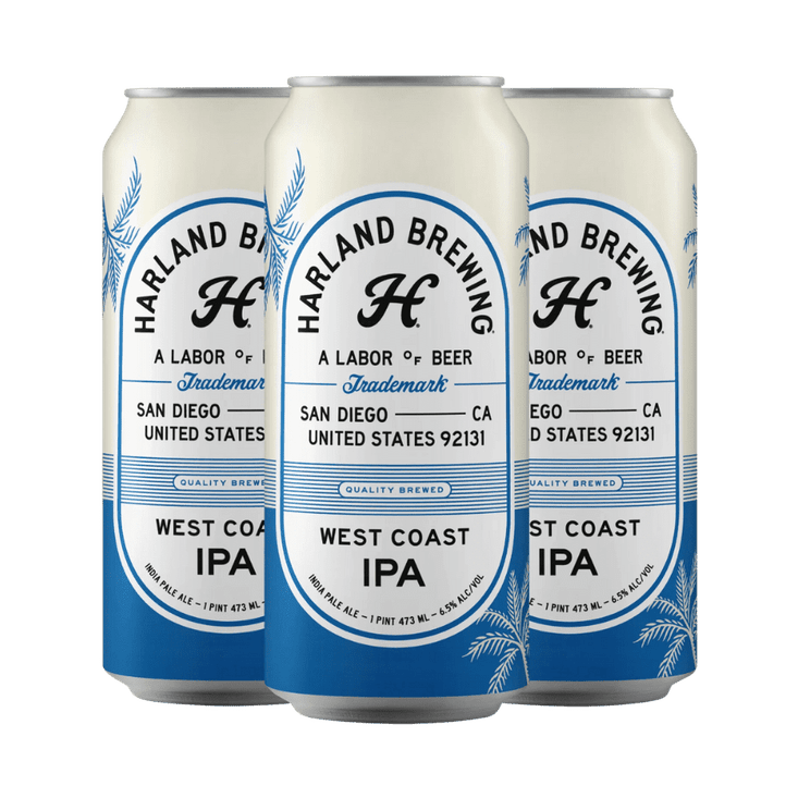 Harland Brewing WC IPA Beer 4-pack Cans - ForWhiskeyLovers.com