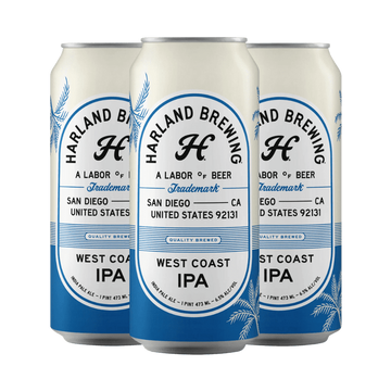 Harland Brewing WC IPA Beer 4-pack Cans - ForWhiskeyLovers.com