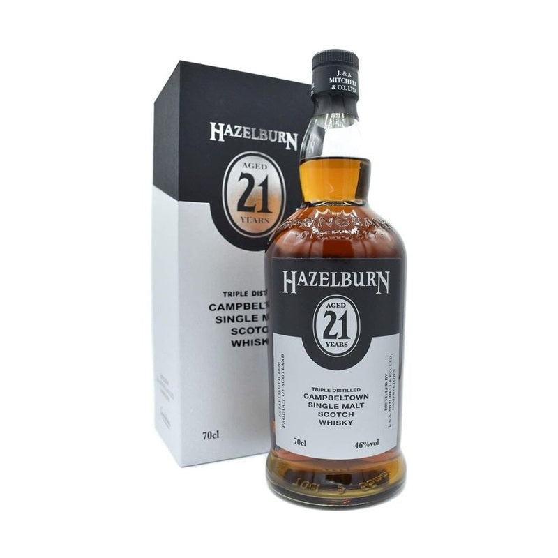 Hazelburn 21 Year Old Campbeltown Single Malt Scotch Whisky - ForWhiskeyLovers.com