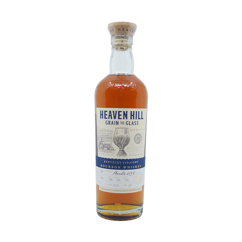 Heaven Hill Straight Bourbon Grain To Glass 6 Year - ForWhiskeyLovers.com