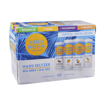 High Noon Tropical Variety Pack 8-Pack - ForWhiskeyLovers.com