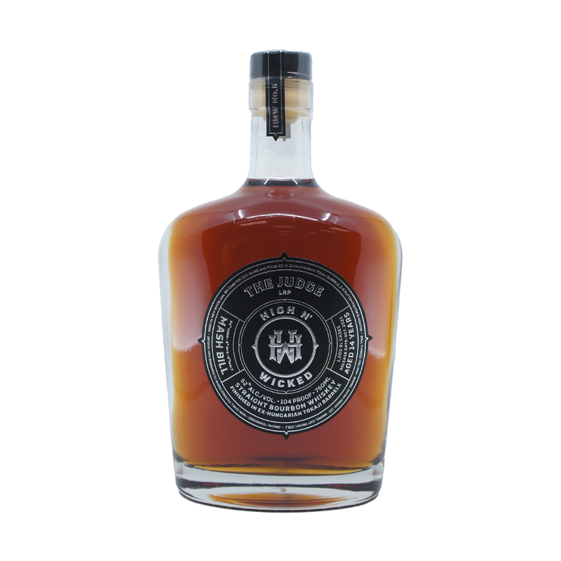 High n' Wicked 'The Judge' 14 Year Old Straight Bourbon Whiskey - ForWhiskeyLovers.com