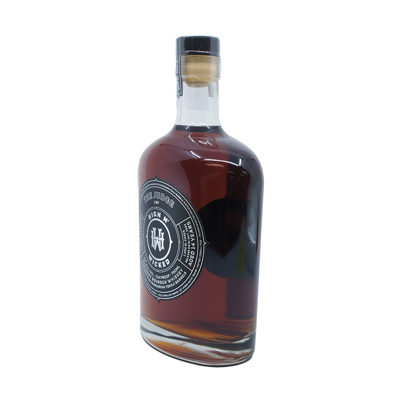 High n' Wicked 'The Judge' 14 Year Old Straight Bourbon Whiskey - ForWhiskeyLovers.com