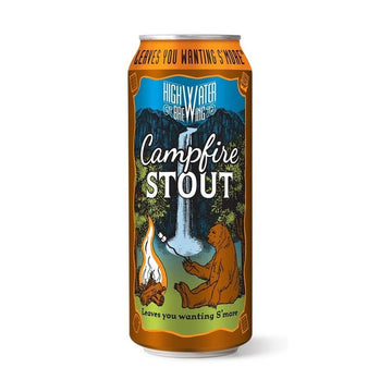 Highwater Brewing Campfire Stout Beer 4-Pack - ForWhiskeyLovers.com