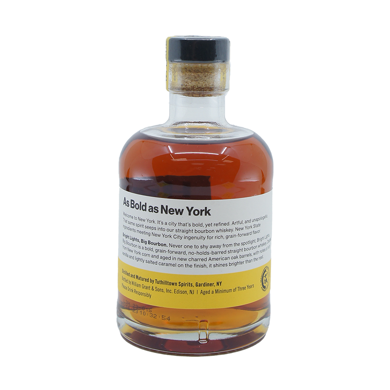 Hudson 'Bright Lights, Big Bourbon' Straight Bourbon Whiskey 375ml - ForWhiskeyLovers.com