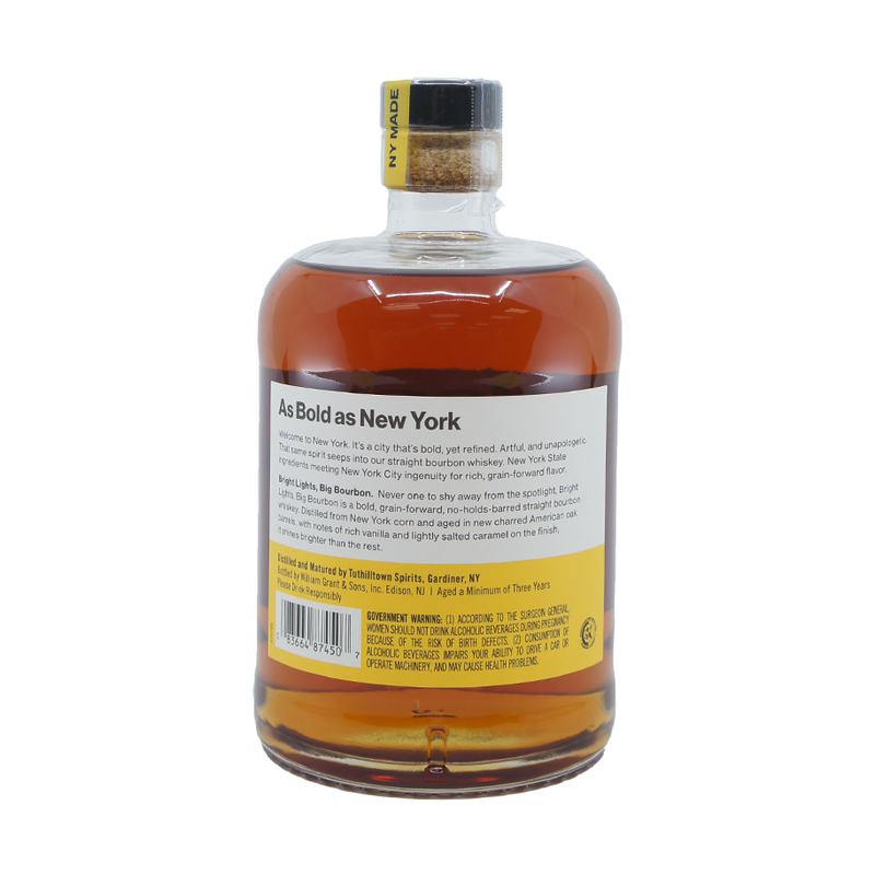 Hudson Bright Lights Big Bourbon Straight Bourbon Whiskey 750mL - ForWhiskeyLovers.com