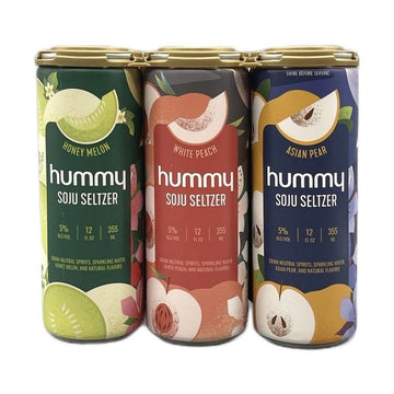 Hummy Variety Pack Soju Seltzer 6-Pack - ForWhiskeyLovers.com