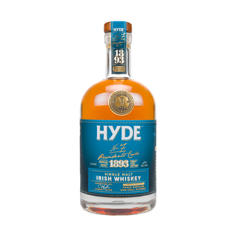 Hyde No. 7 President's Cask Sherry Cask Matured Single Malt Irish Whiskey 750mL - ForWhiskeyLovers.com