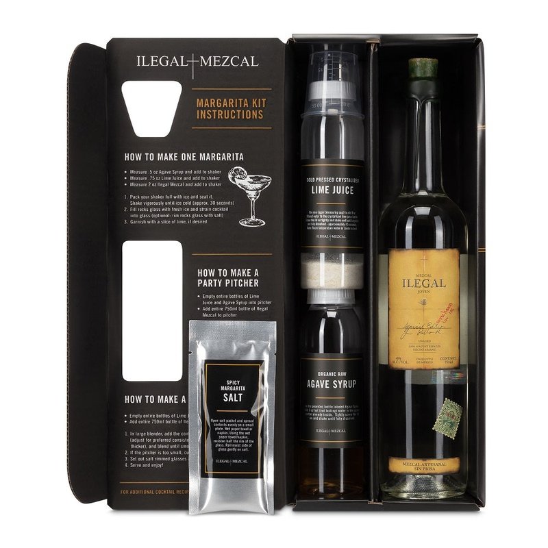 Ilegal Joven Mezcal Margarita Cocktail Kit - ForWhiskeyLovers.com