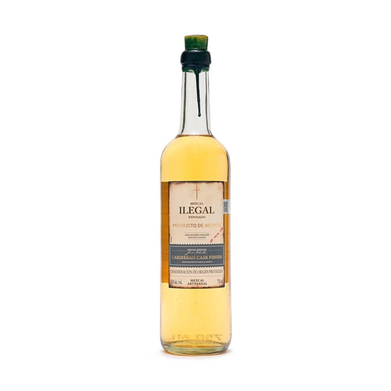 Ilegal Mezcal Reposado 'Caribbean Cask Finish' - ForWhiskeyLovers.com