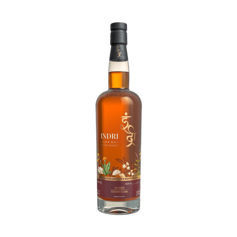 Indri Diwali 2024 Collector’s Edition Peated PX Sherry Cask Finish Whisky - ForWhiskeyLovers.com
