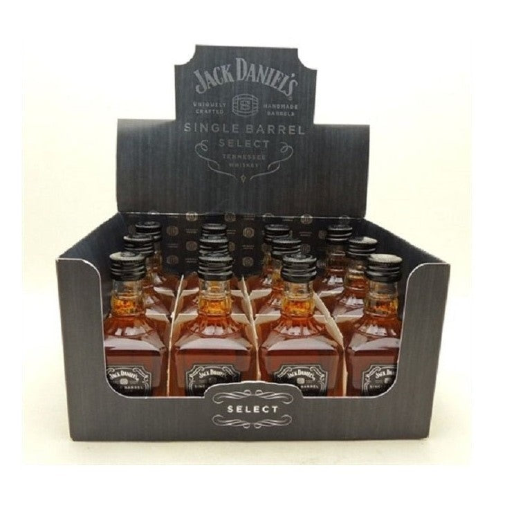 Jack Daniel's Single Barrel Select Tennessee Whiskey 12-Pack 50ml - ForWhiskeyLovers.com