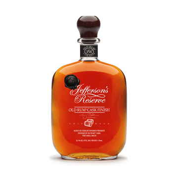 Jefferson's Reserve Old Rum Cask Finish Twin Wood Straight Bourbon Whiskey - ForWhiskeyLovers.com