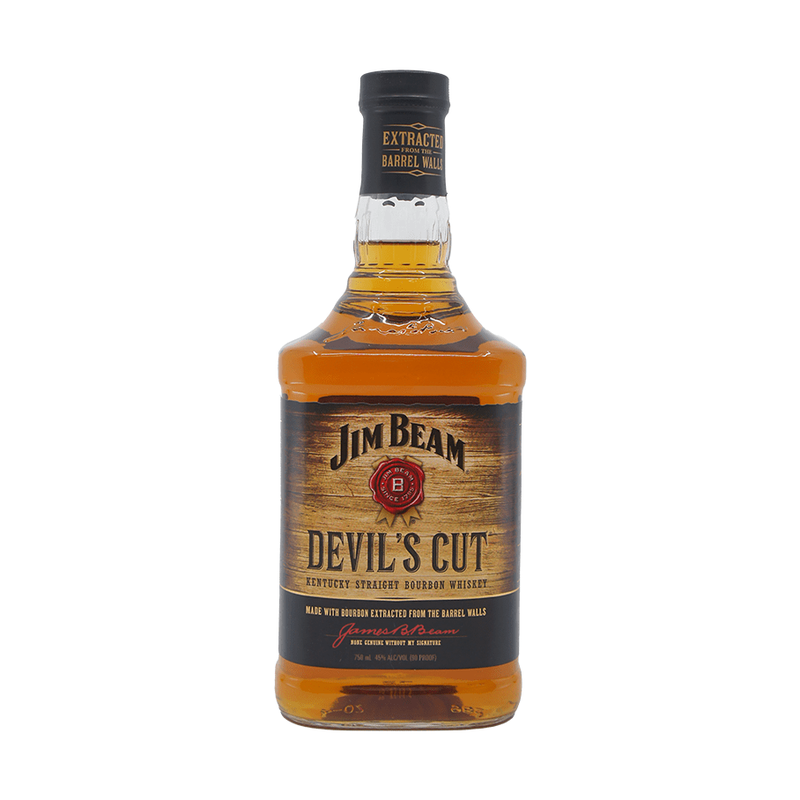Jim Beam Bourbon Devil's Cut 750ml - ForWhiskeyLovers.com