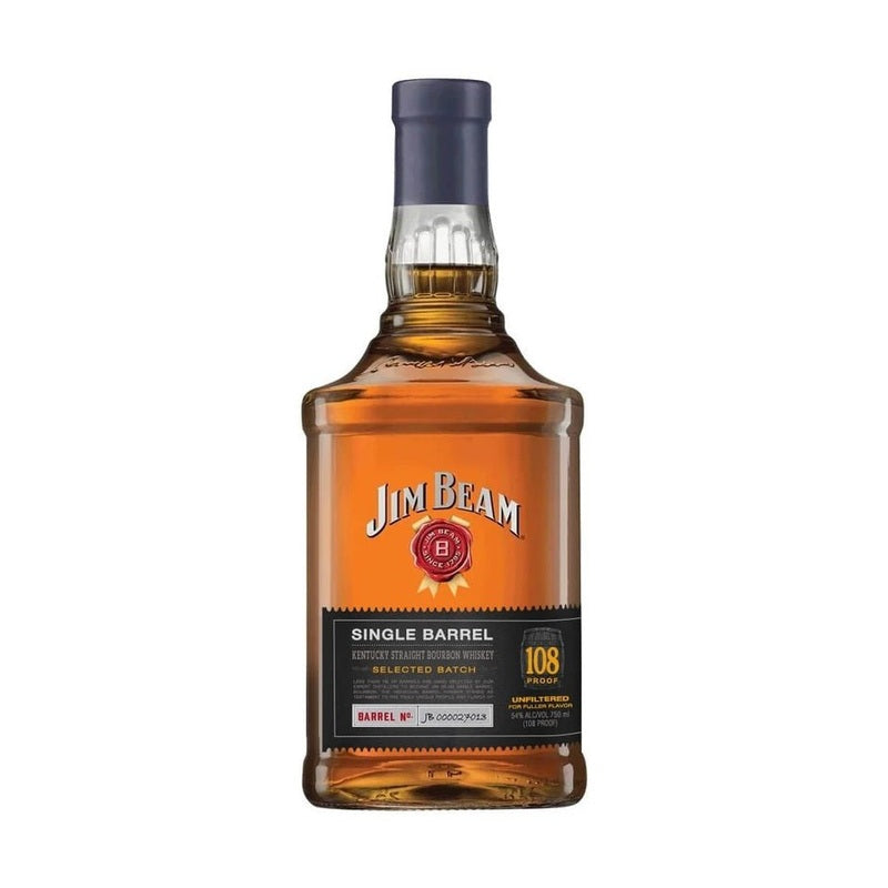 Jim Beam Bourbon Single Barrel 750ml - ForWhiskeyLovers.com