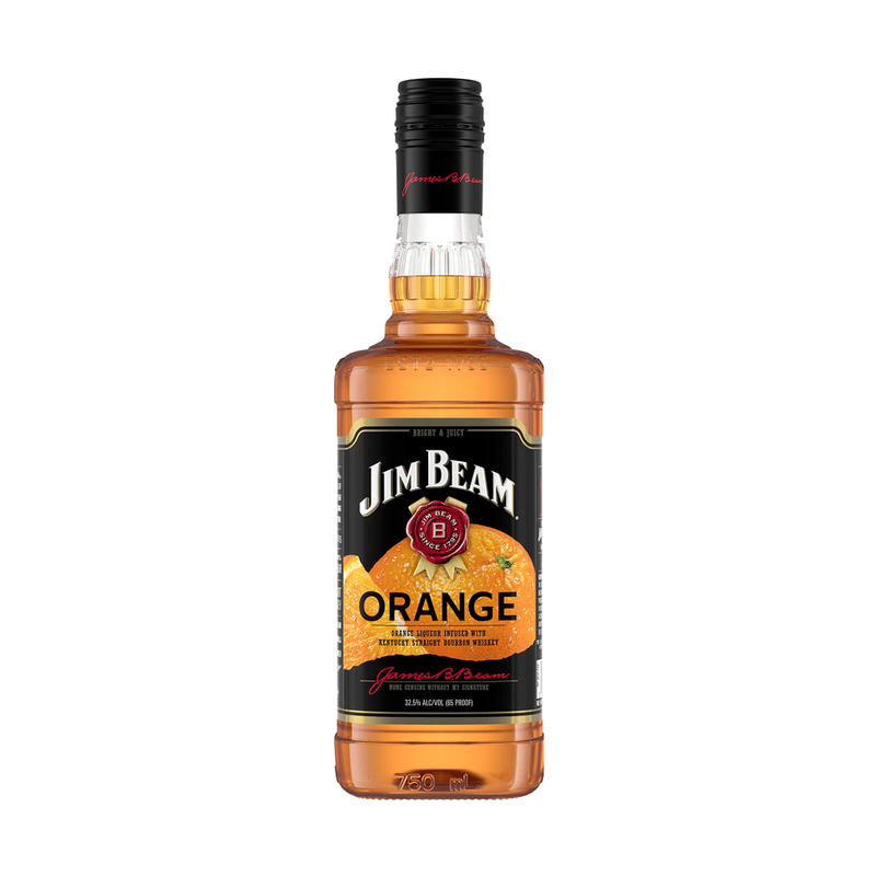 Jim Beam Orange Kentucky Straight Bourbon Whiskey - ForWhiskeyLovers.com