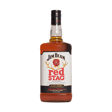 Jim Beam Red Stag Black Cherry Kentucky Straight Bourbon Whiskey 1.75L - ForWhiskeyLovers.com